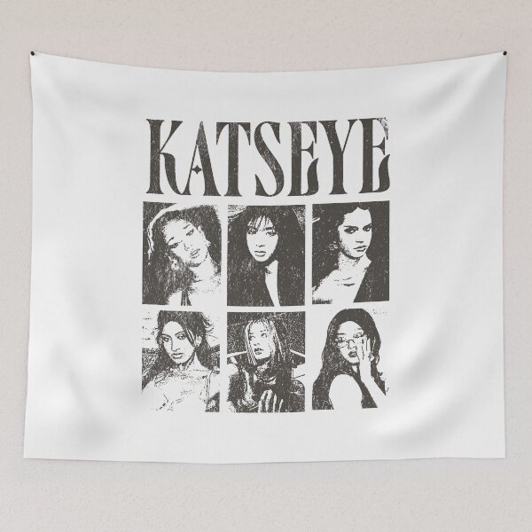 Item preview, Katseye Vintage Fan Art designed and sold by lesqiana.