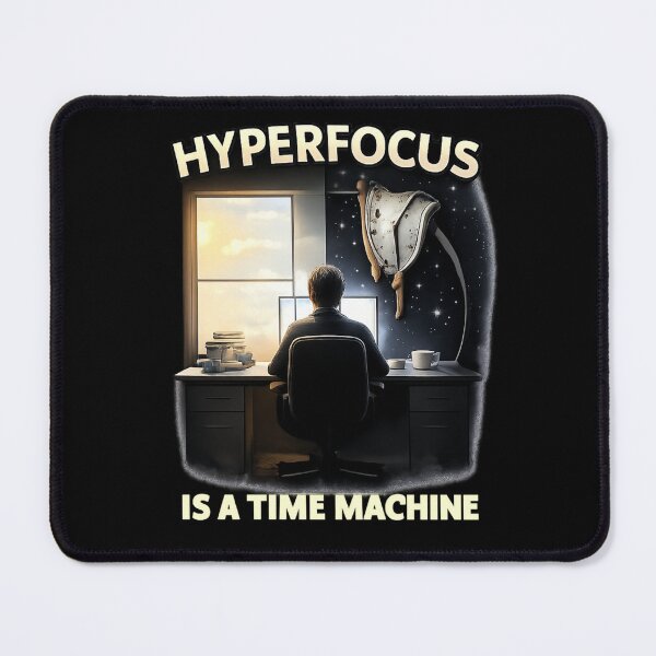 Item preview, Hyperfocus Is a Time Machine designed and sold by Morrellshop.