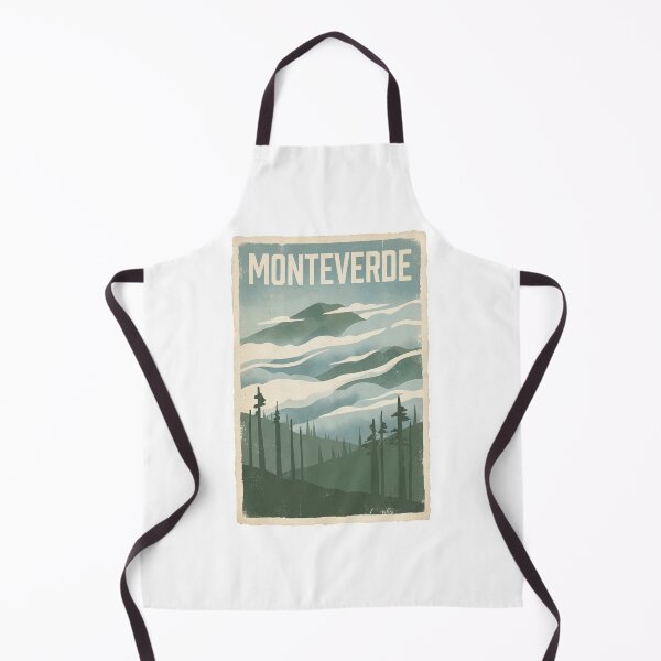 Item preview, Monteverde Cloud Forest Vintage Travel Poster – Costa Rica Nature Art designed and sold by MiszungART.