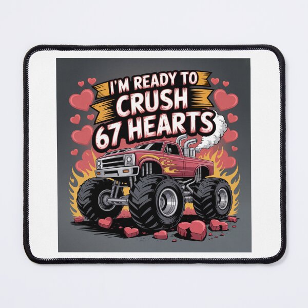 Item preview, I'm Ready to Crush 67 Hearts Valentines Day designed and sold by Print-Panda.