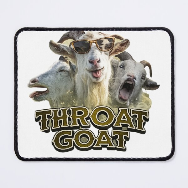 Item preview, throat goat unhinged  designed and sold by itswallcraft.
