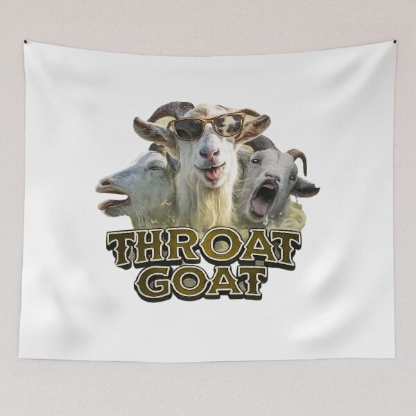 Item preview, throat goat unhinged  designed and sold by itswallcraft.