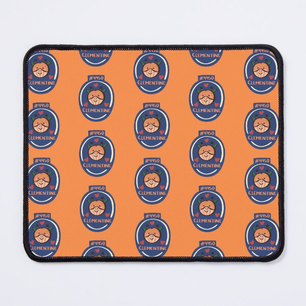 Item preview, Clementine Giraffe Fruit Produce Sticker designed and sold by Snoodle-Doodles.