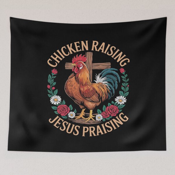 Item preview, Chicken Raising & Jesus Praising Chicken Raising  designed and sold by AquaKiev.