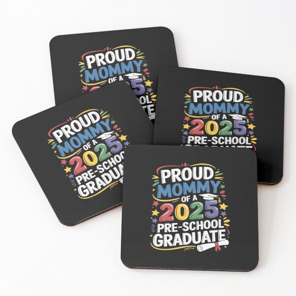 Item preview, Proud Mom Of A Class 2025 Preschool Graduate Graduation designed and sold by PowAcademy.