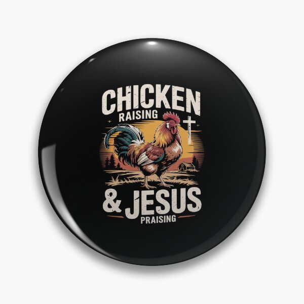 Item preview, Chicken Raising & Jesus Praising Faith Farm Christian  designed and sold by MythWoot.