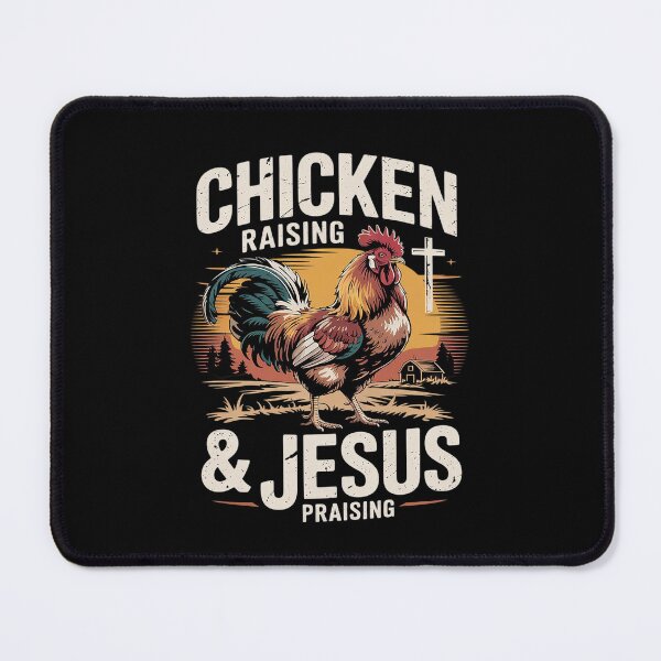 Item preview, Chicken Raising & Jesus Praising Faith Farm Christian  designed and sold by MythWoot.