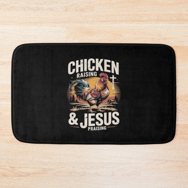 Item preview, Chicken Raising & Jesus Praising Faith Farm Christian  designed and sold by MythWoot.