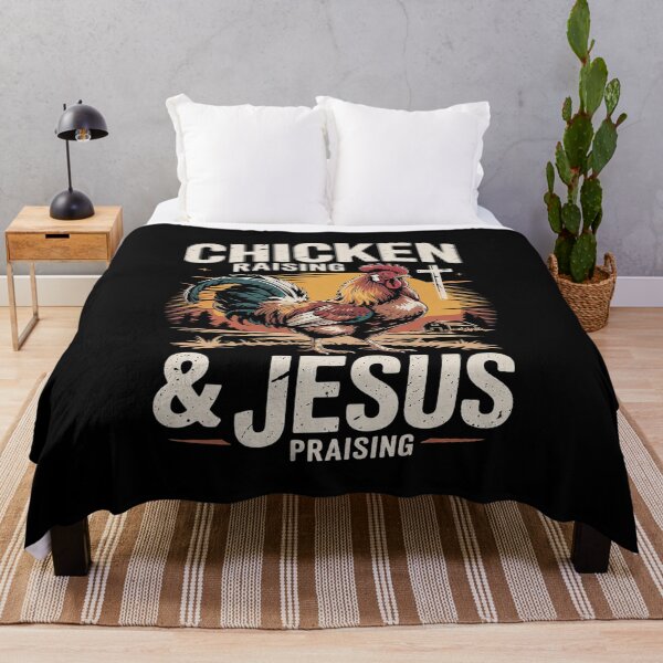 Item preview, Chicken Raising & Jesus Praising Faith Farm Christian  designed and sold by MythWoot.