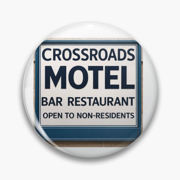 Item preview, Iconic sign from Crossroads designed and sold by halibutgoatramb.