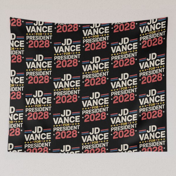 Item preview, JD Vance for President 2028 designed and sold by Roy & Tiffany.