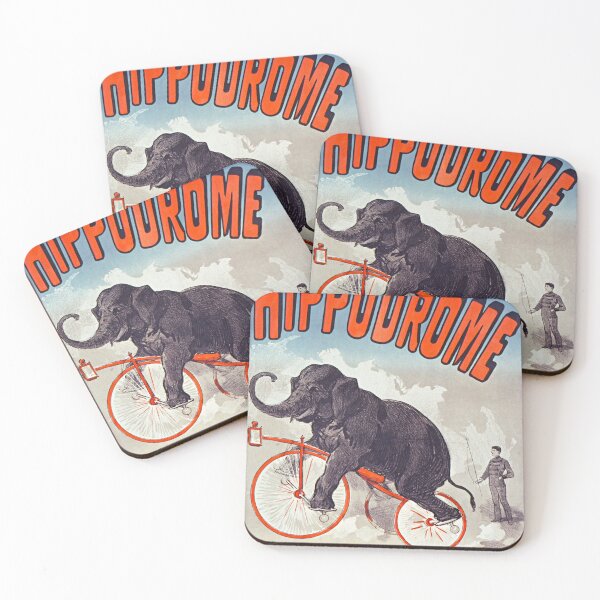 Item preview, Circus Elephant Poster (1885) designed and sold by 19th Century in Color.