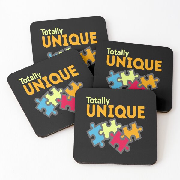 Item preview, Totally Unique – Puzzle Pieces Neurodiversity / Autism Awareness Design designed and sold by Text2tee.