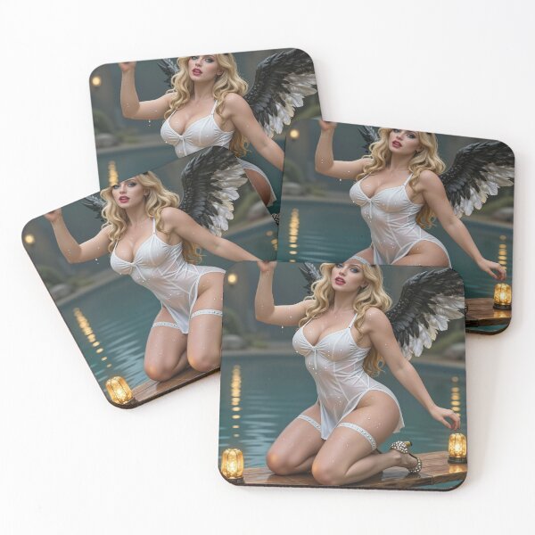 Item preview, Blond demon angel water balance designed and sold by CathryneDelamort.