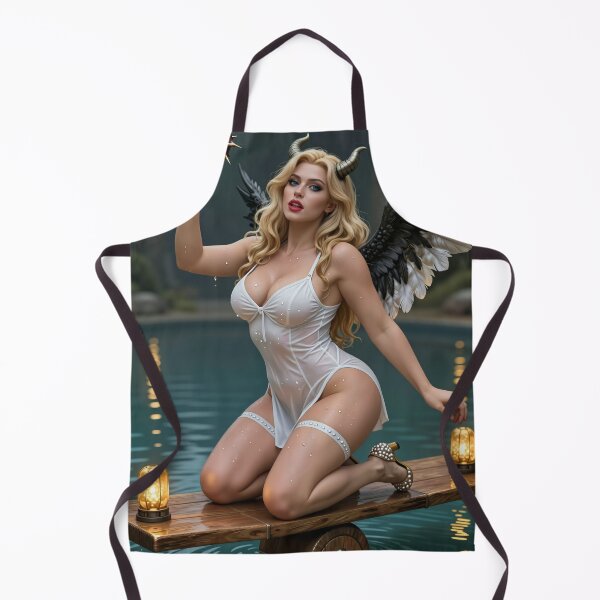Item preview, Blond demon angel water balance designed and sold by CathryneDelamort.