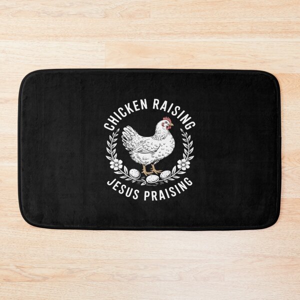Item preview, Chicken Raising & Jesus Praising Flower Chicken Egg  designed and sold by MythWoot.
