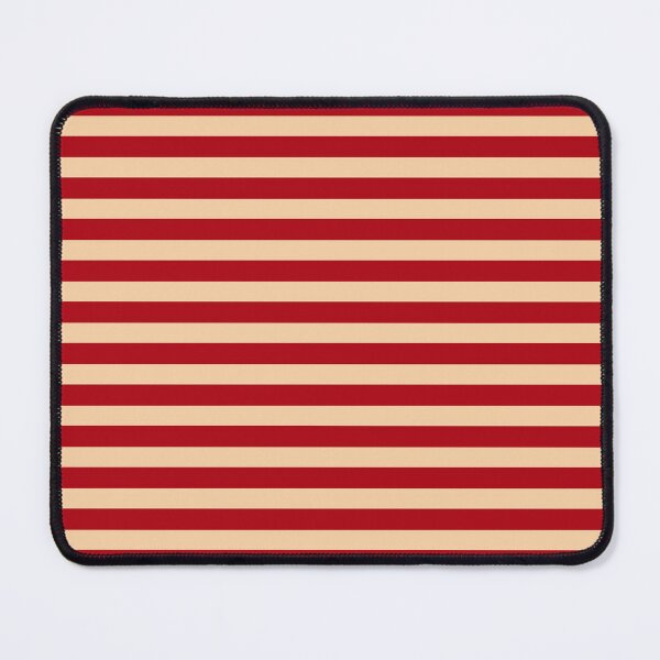Item preview, Cherry red and almond stripes designed and sold by RishabhArts1.