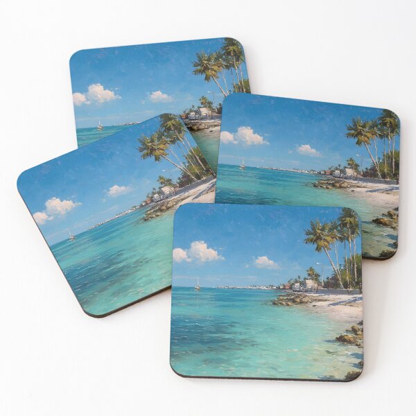 Item preview, Key West Beach with Turquoise Waters designed and sold by daila70.