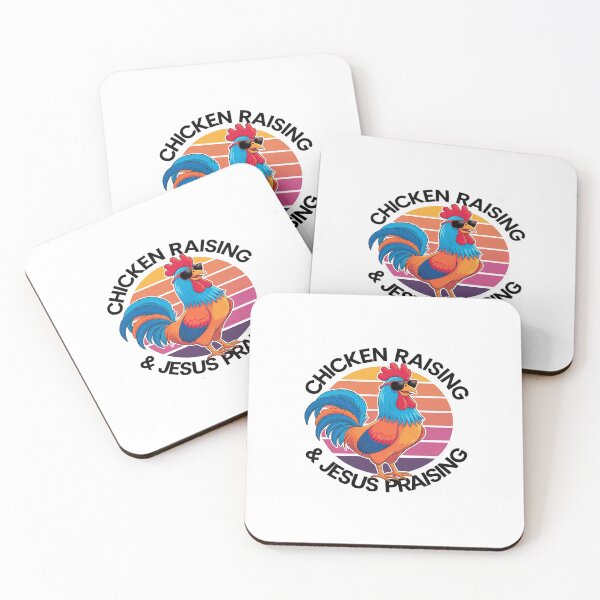 Item preview, Chicken Raising & Jesus Praising For Men Women 5  designed and sold by AquaKiev.