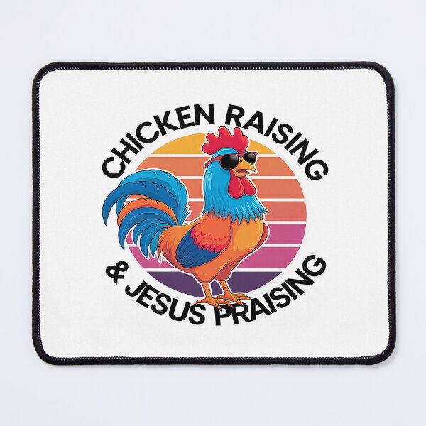 Item preview, Chicken Raising & Jesus Praising For Men Women 5  designed and sold by AquaKiev.