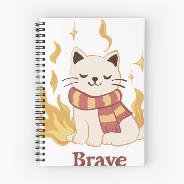 Item preview, Brave Bookworm Cat Cozy Fantasy Design for Book Lovers designed and sold by Chytanka.