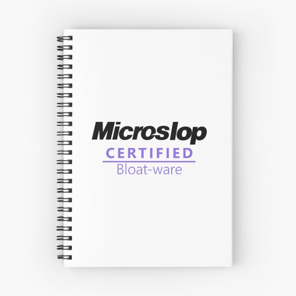Item preview, Microslop certified bloatware logo designed and sold by Yotis 1.