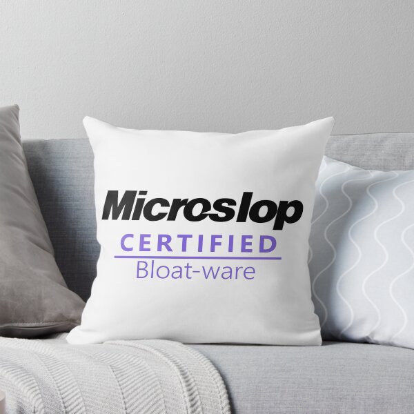 Item preview, Microslop certified bloatware logo designed and sold by Yotis 1.