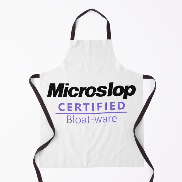 Item preview, Microslop certified bloatware logo designed and sold by Yotis 1.