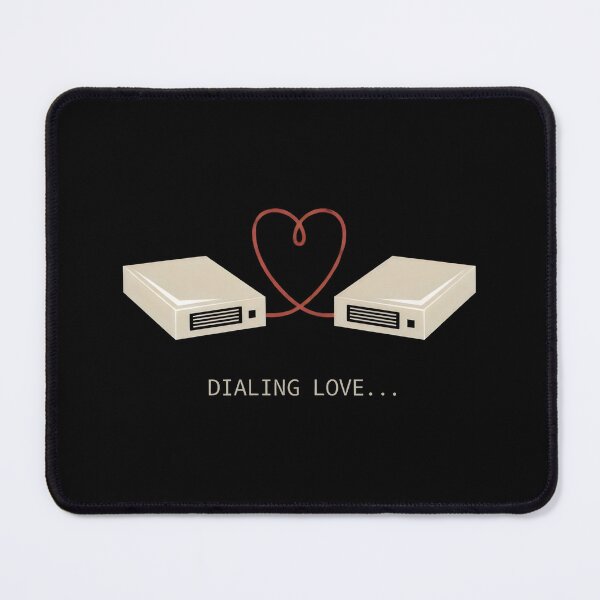 Item preview, Dialing Love Retro Tech Modem Aesthetic Art designed and sold by SplashTastic.
