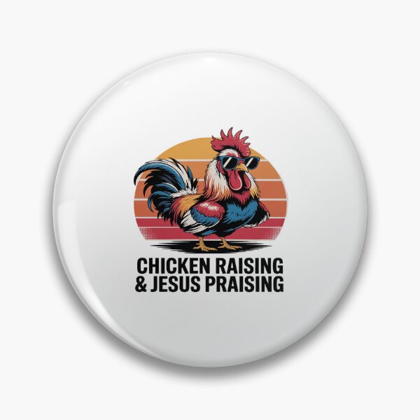 Item preview, Chicken Raising & Jesus Praising For Men Women 13  designed and sold by MythWoot.