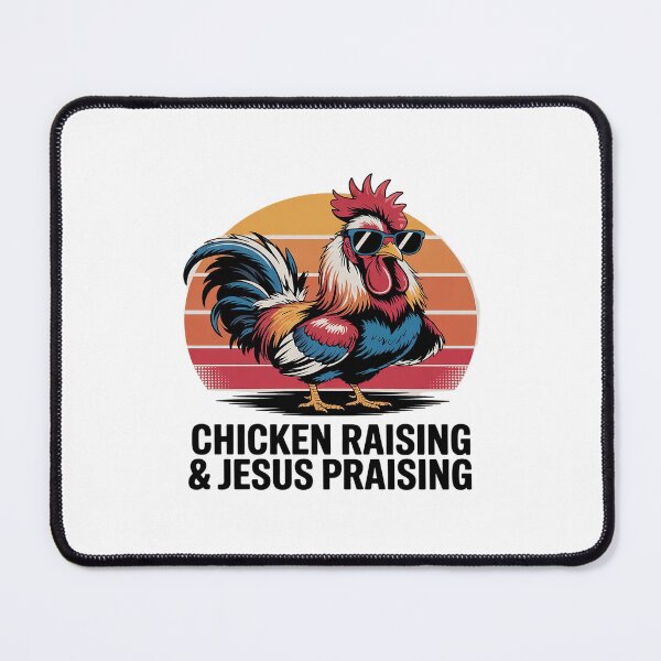 Item preview, Chicken Raising & Jesus Praising For Men Women 13  designed and sold by MythWoot.
