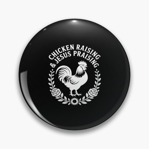 Item preview, Chicken Raising & Jesus Praising Men Women  designed and sold by AquaKiev.