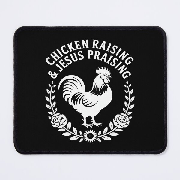 Item preview, Chicken Raising & Jesus Praising Men Women designed and sold by AquaKiev.