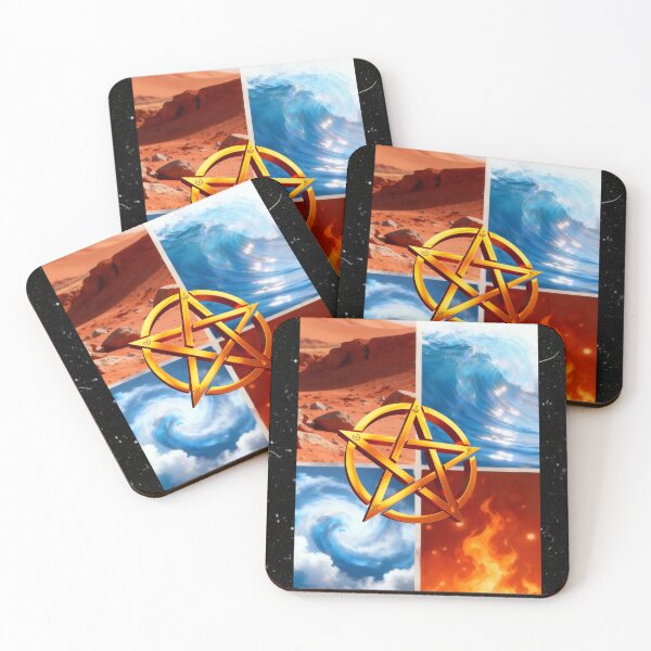 Item preview, Pentagram - Be One With The Elements designed and sold by livingyourway.