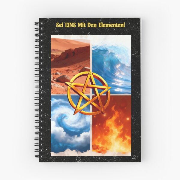 Item preview, Pentagram - Be One With The Elements designed and sold by livingyourway.