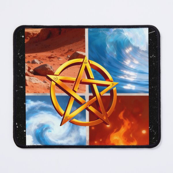 Item preview, Pentagram - Be One With The Elements designed and sold by livingyourway.