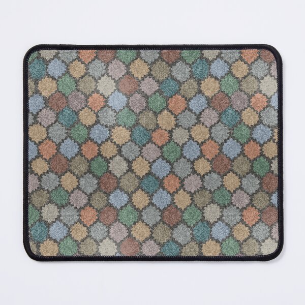 Item preview, Retro Grunge Geometric Seamless Pattern in Muted Pastels designed and sold by SylvieVibes.