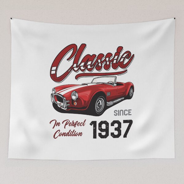 Item preview, I'm Not Old I'm Classic Car Vintage Born In 1937 designed and sold by JRRTs.