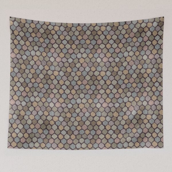 Item preview, Retro Grunge Geometric Seamless Pattern in Muted Pastels designed and sold by SylvieVibes.