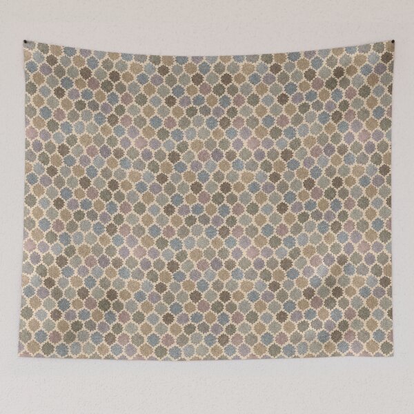 Item preview, Retro Grunge Geometric Seamless Pattern in Muted Pastels designed and sold by SylvieVibes.