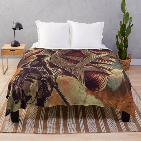 Item preview, The Great Colossal Titan Movie Poster designed and sold by AnimeArsenalPrints.