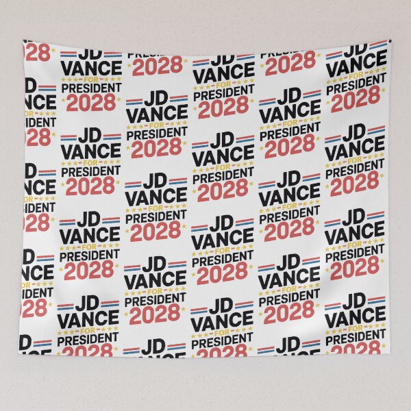 Item preview, JD Vance for President 2028 designed and sold by Roy & Tiffany.