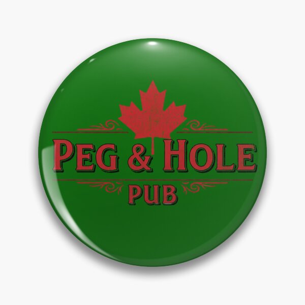 Item preview, Heated Rivalry Peg and Hole Pub, Shane and Ilya, Canada, Maple Leaf designed and sold by Mapmav20.