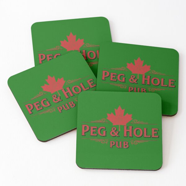 Item preview, Heated Rivalry Peg and Hole Pub, Shane and Ilya, Canada, Maple Leaf designed and sold by Mapmav20.