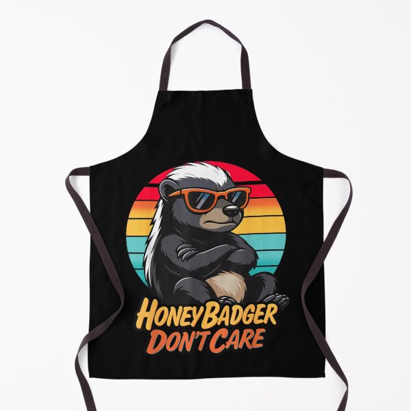 Item preview, Honey Badger Don’t Care designed and sold by waikibi ⭐⭐⭐⭐.