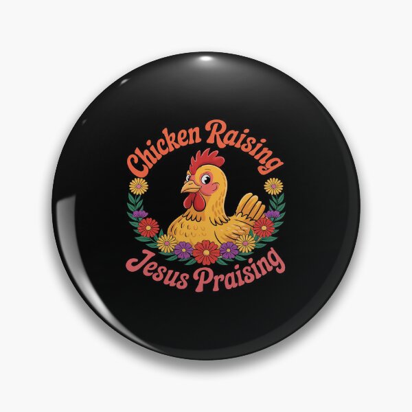 Item preview, Chicken Raising & Jesus Praising Men Women 1  designed and sold by MythWoot.