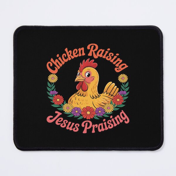Item preview, Chicken Raising & Jesus Praising Men Women 1  designed and sold by MythWoot.
