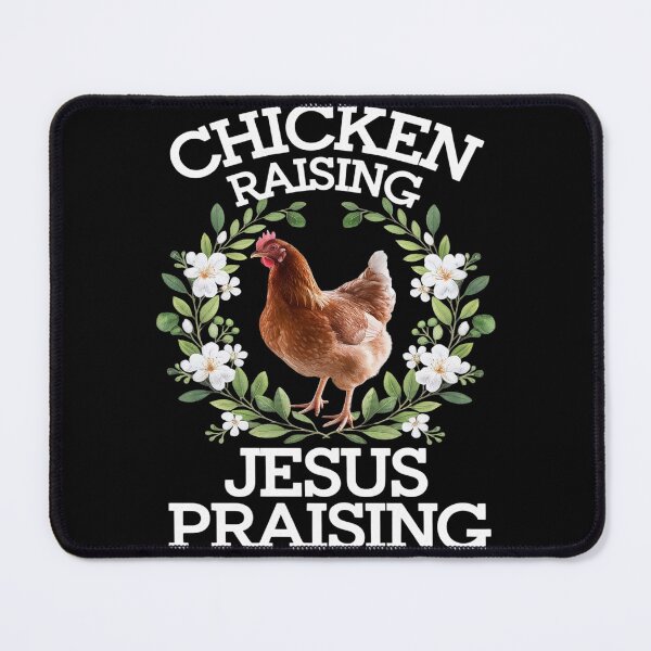 Item preview, Chicken Raising & Jesus Praising Men Women 3 designed and sold by AquaKiev.