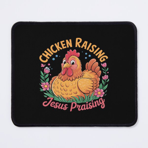 Item preview, Chicken Raising & Jesus Praising Men Women 5 designed and sold by MythWoot.