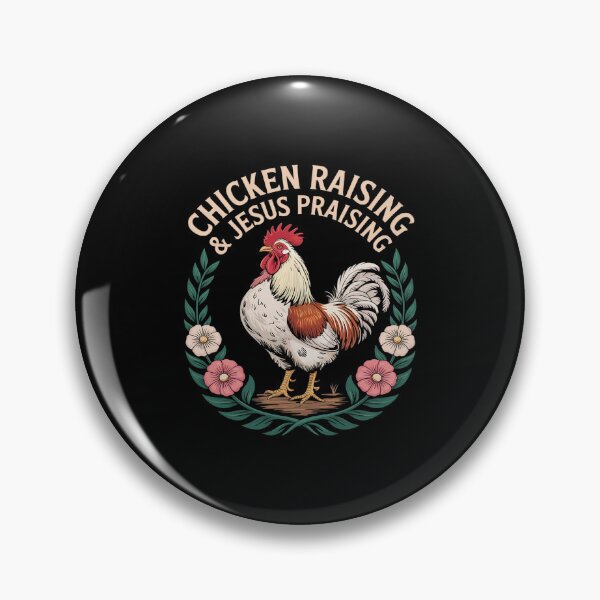 Item preview, Chicken Raising & Jesus Praising Men Women 34  designed and sold by AquaKiev.
